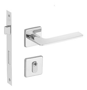 Fechadura Malba Imab Externa Tambor Cromada Quadrada Cr 55mm