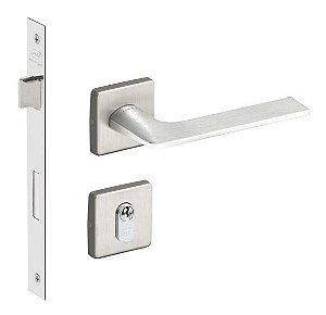Fechadura Malba Imab Externa Tambor Escovada Acetinada 55mm