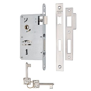 Fechadura Pado Maquina Avulsa Interna 55mm Cromada Chave Gde