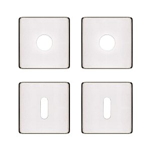 Rosetas Avulsas Fechadura Pado Interna Inox Polido Rq2 Crom