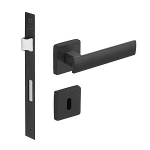 Fechadura Interna Metro Light Preta Preto Imab Quarto 55mm
