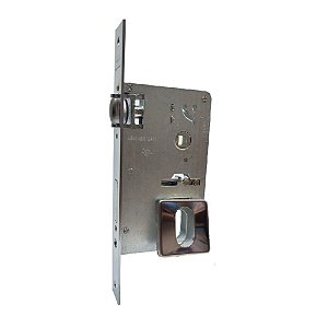 Fechadura Rolete Pivotante Cromada S/ Cilindro Imab 4700 55m
