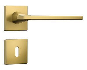Fechadura Porta Interna Sala Quarto Dourada Gold Stam 40mm