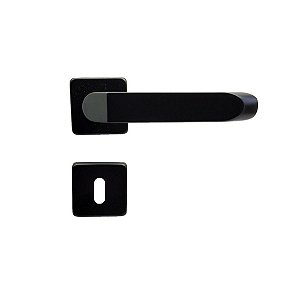 Fechadura Interna Quarto Tera Preta Preto Fosco Imab 40mm