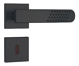 Fechadura Porta Interna Quarto Stam 813/21 Preto Preta 40mm