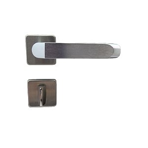 Fechadura Porta Banheiro Tera Escovada Acetinada Imab 40mm