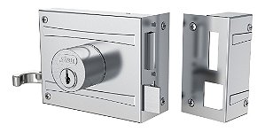 Fechadura Externa De Sobrepor Inox 701/100 Stam