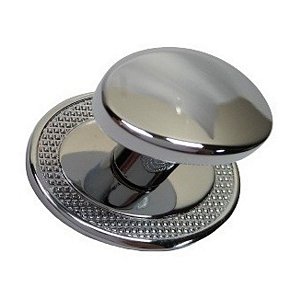Puxador Beetle Com Base Granada Zen Cromado Zp5402.1