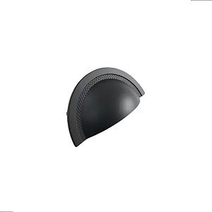 Kit 3 Puxador Shell Zen 64mm Preto Zp4318.24