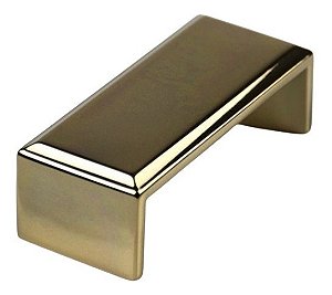 Puxador Creta Zen Gold Dourado Brilhante 64 Mm Zp3949.a00