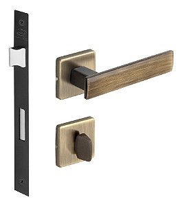 Fechadura Porta Banheiro Wc Metro Light Imab Antique O.velho