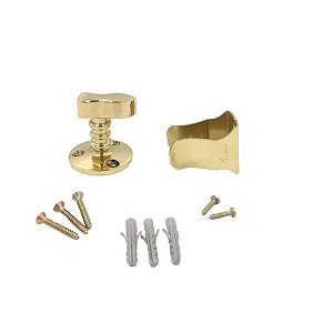 Prendedor Fixador Trava Porta Dourado Brilho 806 Imab Piso