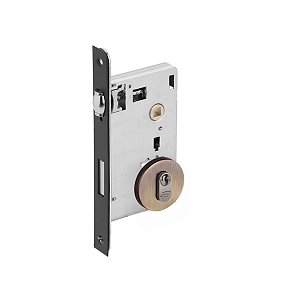 Fechadura Rolete Pivotante Imab 1710 Antique Ouro Velho 55mm