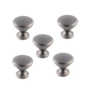 Kit 5 Puxador Cup Zen Niquel Velho Zp5238.889 Ponto