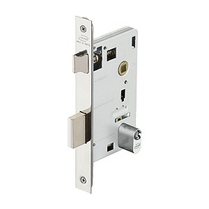 Fechadura Imab Máquina  Avulsa 55mm Externa  + Cilindro Inox