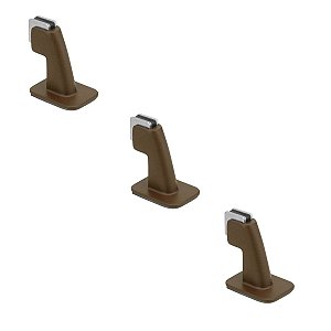 Kit 3 Prendedor Batedor Porta Magnetico Adesivo Corten  Imab