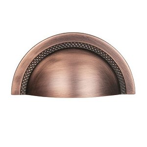 Puxador Shell 48 Mm Zen Vecchio Cobre Zp4319.648 Concha