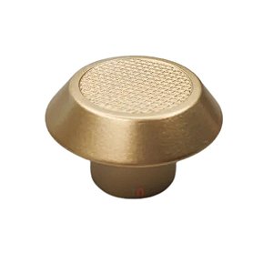 Puxador Moveis Ponto Disk P Dourado Matte Fosco Zen Zp5473