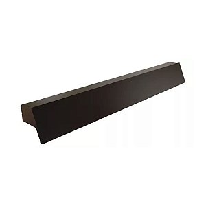 Puxador Para Moveis Ken 128mm Preto Fosco Zen Zp0475.24