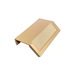 Puxador Moveis Citizen 45 Graus P Dourado Matte Fosco Zen