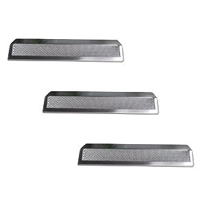 Kit 3 Puxador Moveis Citizen 45 Graus G Escovado Zen