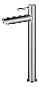 Torneira Banheiro Lavabo Inox 304 Escovada Alta 1/4 Volta