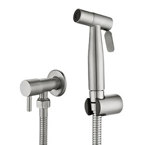 Ducha Higienica Inox Escovada Banheiro Chuveirinho Nao Enfer
