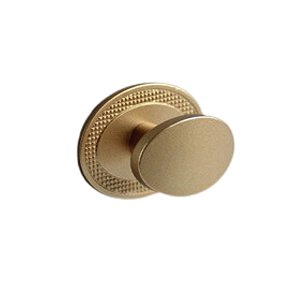 Puxador Zen Beetle Com Base Granada Zen Dourado Fosco