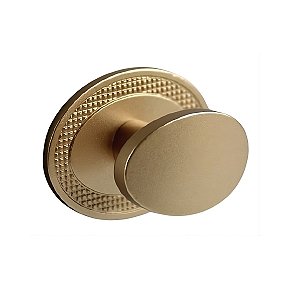 Puxador Zen Beetle Com Base Granada Zen Dourado Fosco