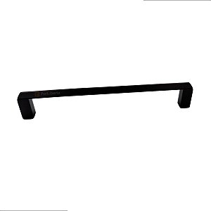 PUXADOR ALÇA MOVEIS LIVERI IL 955 128MM PRETO ITALY LINE