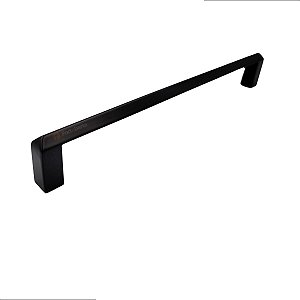 PUXADOR ALÇA MOVEIS LIVERI IL 955 160MM PRETO ITALY LINE