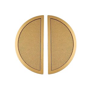 KIT 2 PUXADOR MOVEL MOVEL PAIO 64MM DOURADO MATTE FOSCO ZEN