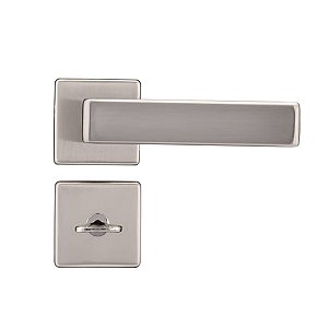FECHADURA PADO CONCEPT 419 BANHEIRO ESCOVADA 40MM QUADRADA