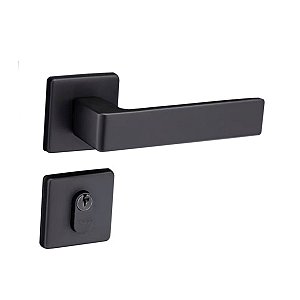 FECHADURA PADO CONCEPT 419 EXTERNA PRETA 40MM QUADRADA EP
