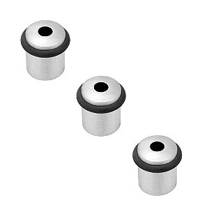 KIT 3 AMORTECEDOR DE PORTA IMAB 0300 ZAMAK ACETINADO (FOSCO)