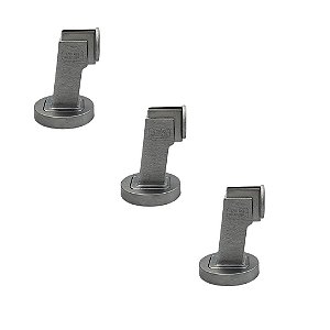 KIT 3 PRENDEDOR PORTA MAGNETICO 535 ESCOVADO UNIAO MUNDIAL