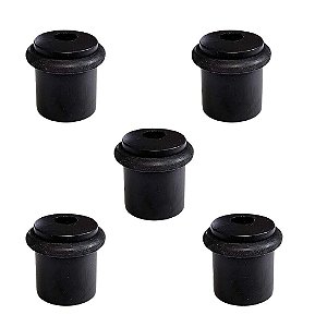 KIT 5 AMORTECEDOR DE PORTAS IMAB 0300 ZAMAK PRETO FOSCO