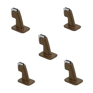 Kit 5 Prendedor Batedor Porta Magnetico Adesivo Corten Imab