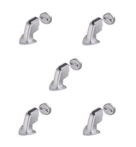 Kit 5 Prendedor Fixador Porta Magnético Imab 808 Escovado