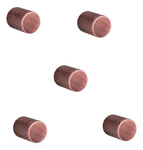 Kit 5 Puxador Bali Granado Ponto Vecchio Cobre Zen Desing
