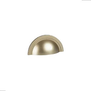 Puxador Shell 48 Mm Zen Dourado (fosco) Zp4319.955 Concha