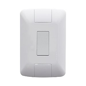 CONJUNTO TRAMONTINA ARIA 1 INTERRUPTOR SIMPLES 57241/001 BRANCO 615390