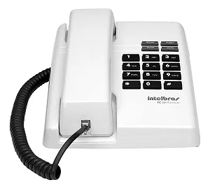 TELEFONE COM FIO INTELBRAS TC50 BRANCO PREMIUM 436330