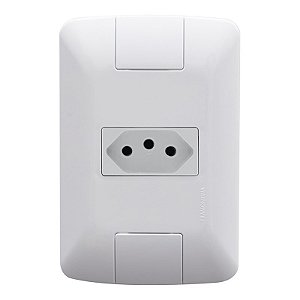 CONJUNTO TRAMONTINA ARIA 1 TOMADA 2P+T 20A 250V 57241/013 BRANCO 608610