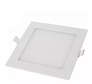 PAINEL LED BLUMENAU BRANCO EMBUTIR 18W 3000K QUADRADO LUZ AMARELO BIVOLT 572179