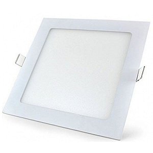 PAINEL LED BLUMENAU BRANCO EMBUTIR 12W 6500K QUADRADO LUZ BRANCO BIVOLT 551759