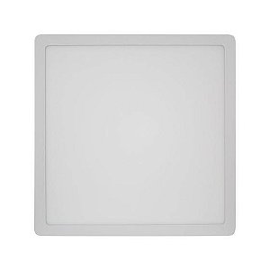 PAINEL LED BLUMENAU BRANCO SOBREPOR 24W 6500K QUADRADO BIVOLT LUZ BRANCO 551988