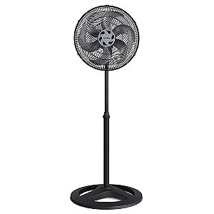 VENTILADOR DE COLUNA VENTISOL 40CM 6PÁS PRETO 127V 3850 528080