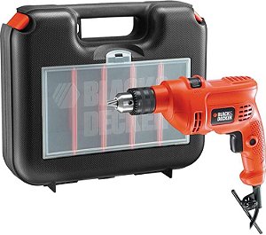 FURADEIRA BLACKDECKER TM500-BR 127V C/MALETA 809373