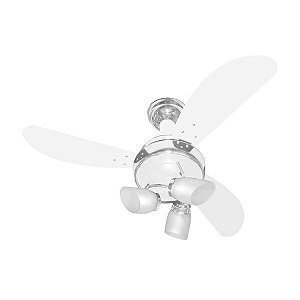 VENTILADOR DE TETO VENTIDELTA 28-3100 SIDERAL 127V BRANCO 338036